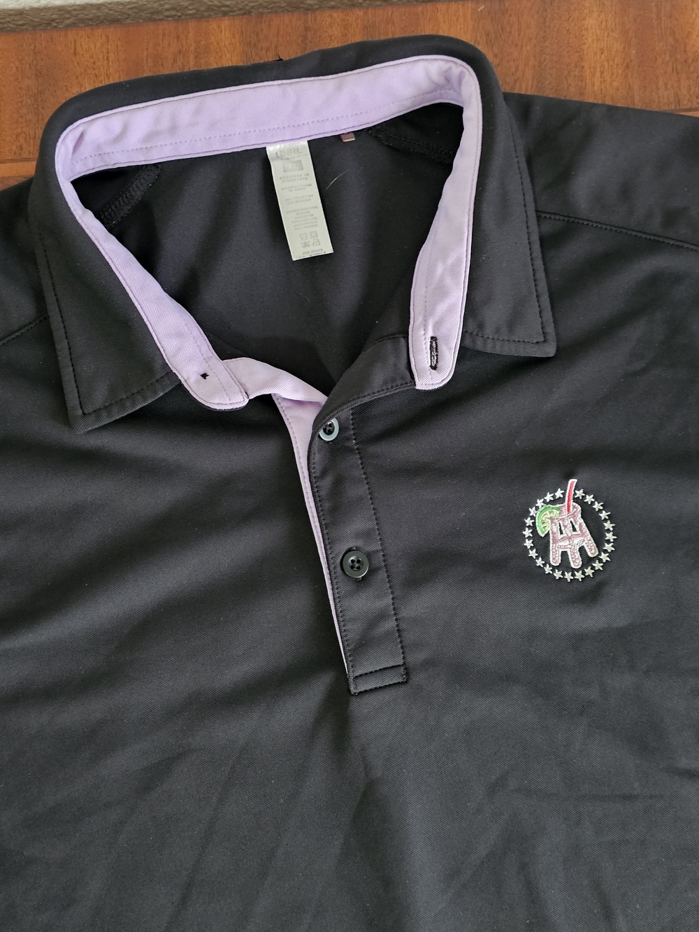 Unrl x Barstool Sports Cocktail Logo Mens Golf Polo, Size XL Performance Stretch